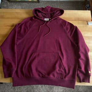 Carhartt WIP Womens Hooded Chase Sweatshirt, Large